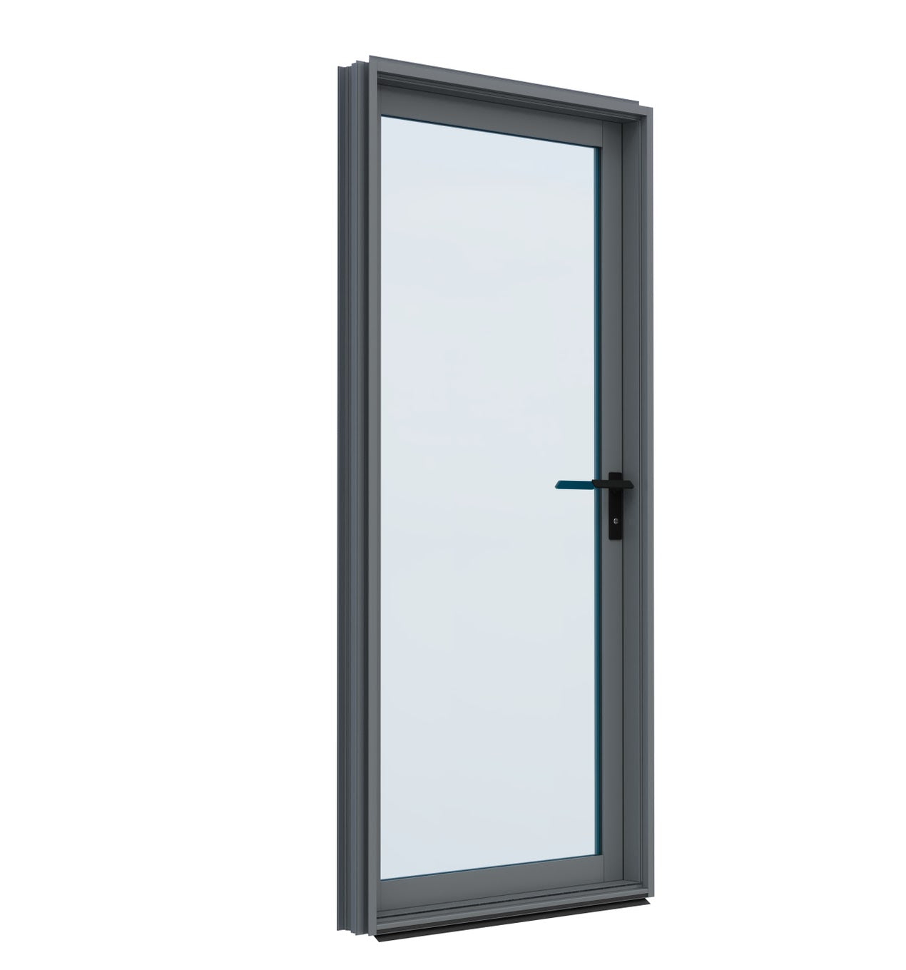 Hinged Glass Door H2200 x W1050
