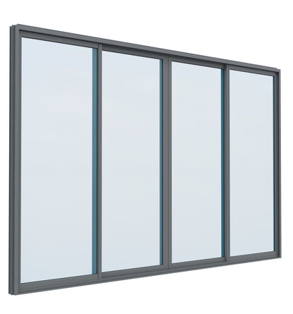 OXXO Bi-parting Glass Door H2200 x W3300