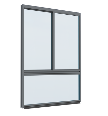 XO Sliding Glass Window with Lowlight H1800 x W1800