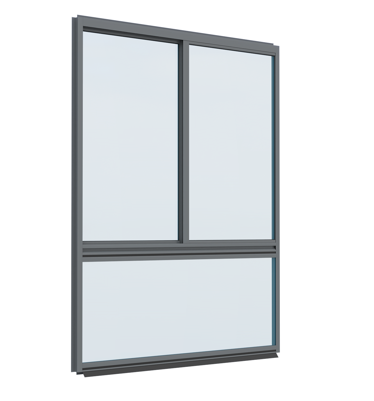 XO Sliding Glass Window with Lowlight H1800 x W1200